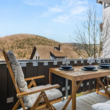 Somerset - 2 Whg In Einem Haus, Max 10 Pers, Bbq, Balkon, Ps5 Bad Berleburg